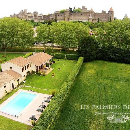 Chambres D'Hotes Les Palmiers De La Cite Carcassonne Zewnętrze zdjęcie
